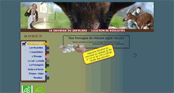 Desktop Screenshot of chevrerieduchatelard.com